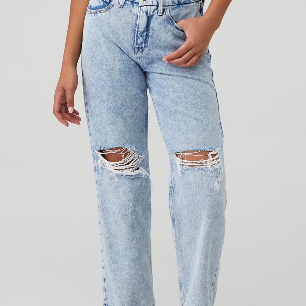 Good American, “Good 90’s Petite” Jeans